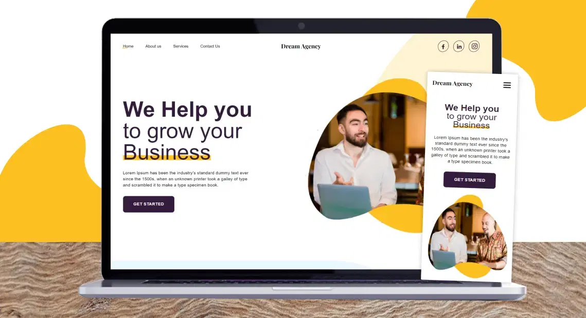 Dream Agency Tailwind CSS Templates - TailwindTap